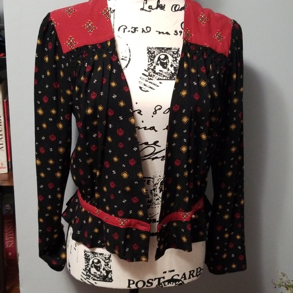 Free People  Boho style Cross Wrap Top - Picture 7 of 7